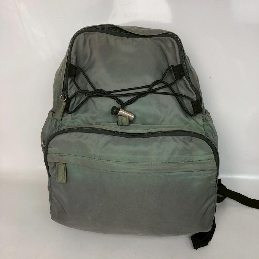 PRADA backpack green Tessuto